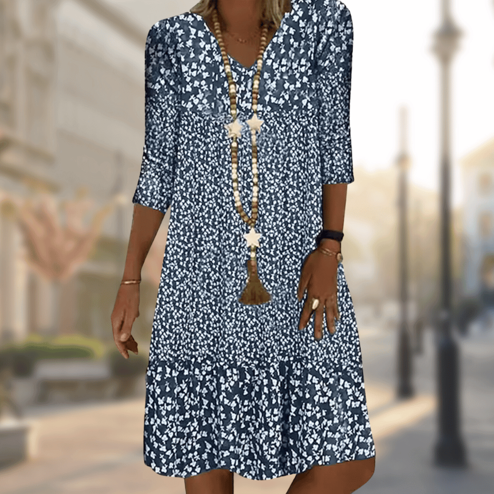 Levoire | Robe Femme Confortable Pour Un Style Décontracté Bleu
