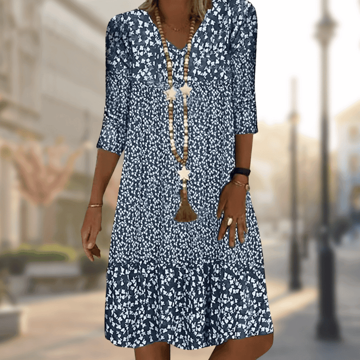 Levoire | Robe Femme Confortable Pour Un Style Décontracté Bleu