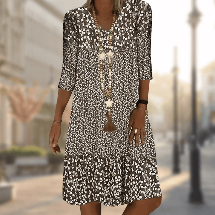 Levoire | Robe Femme Confortable Pour Un Style Décontracté Braun