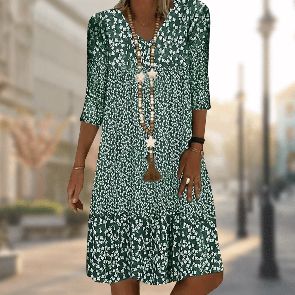 Levoire | Robe Femme Confortable Pour Un Style Décontracté Vert