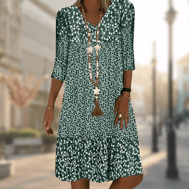 Levoire | Robe Femme Confortable Pour Un Style Décontracté Vert
