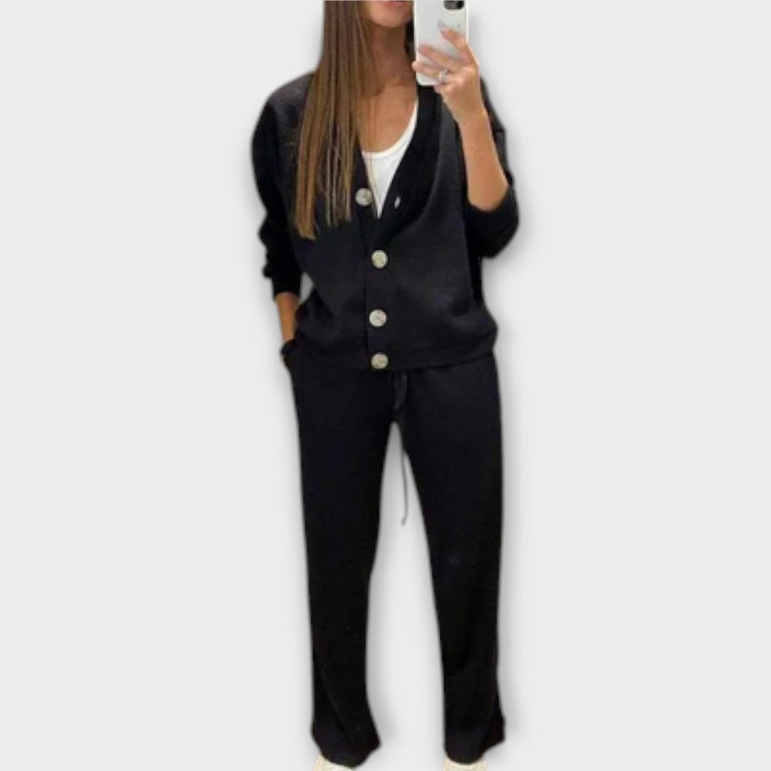 Levoire | Sweatshirt Et Pantalons Musta