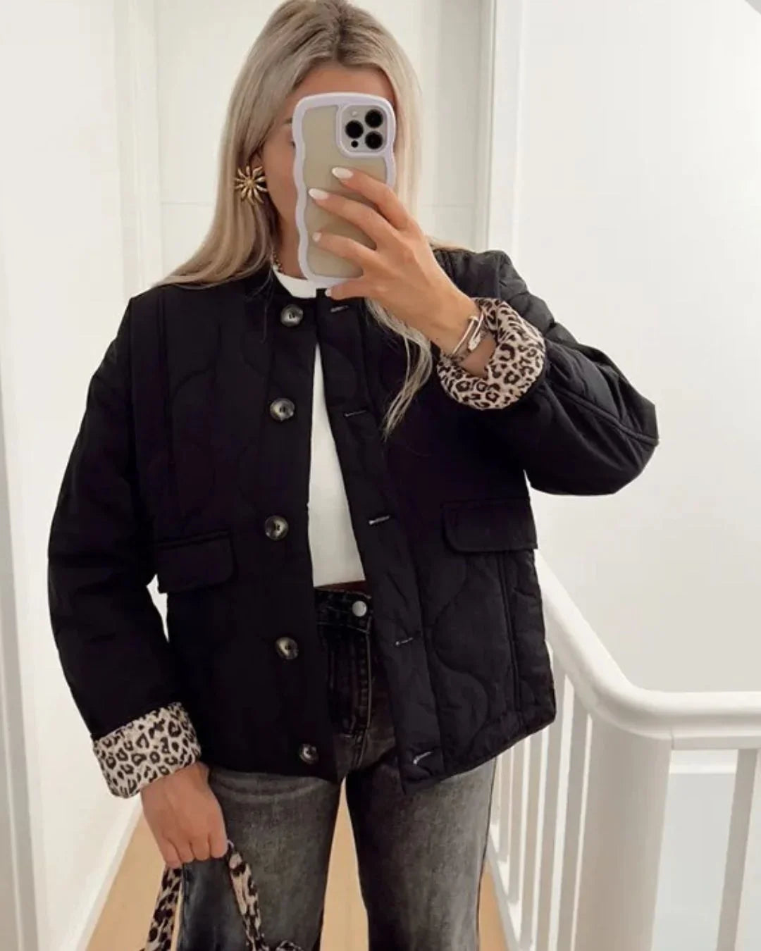 Levoire | Veste haufen exclusive avec confort NOIR