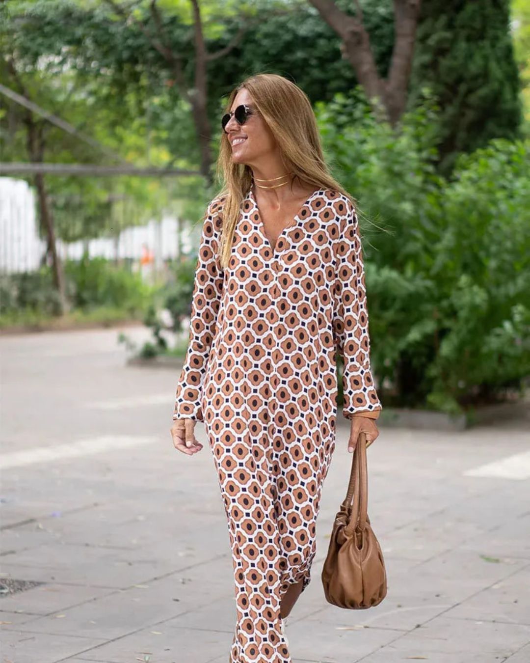 Levoire | Robe Longue Et Élégante Braun