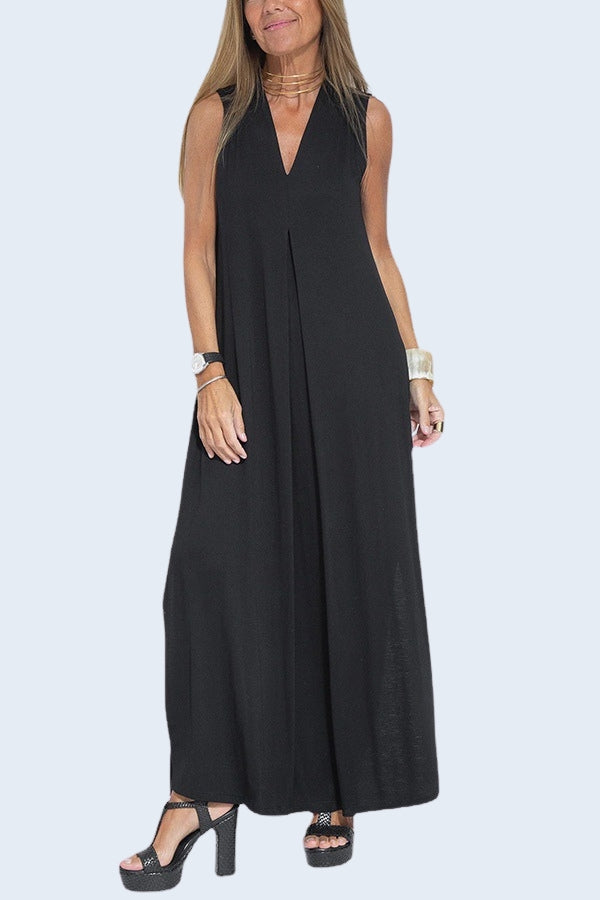 Levoire | Robe à fronces féminine Noir