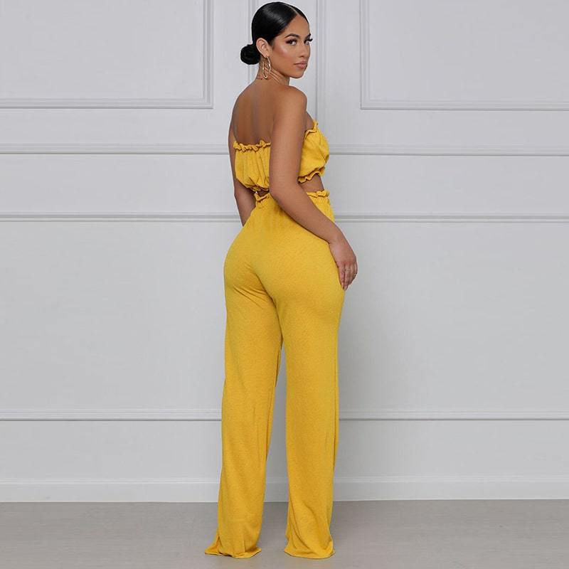 Levoire | pantalons taille haute à jambes larges