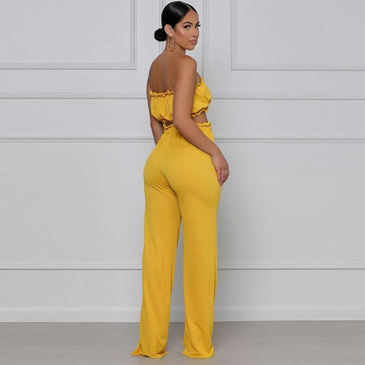 Levoire | pantalons taille haute à jambes larges