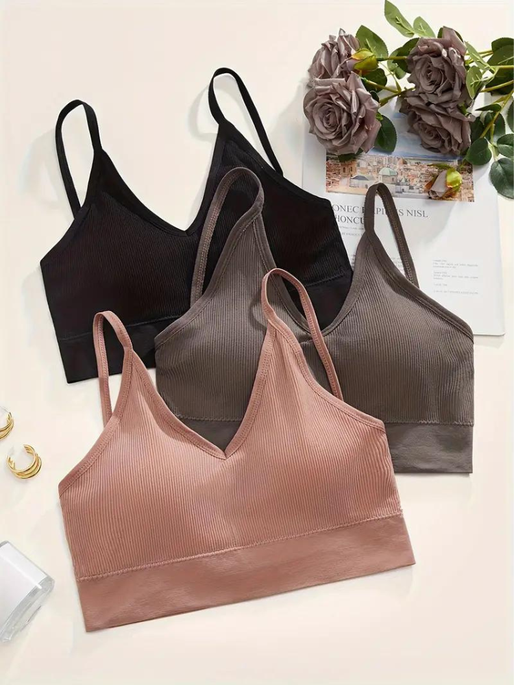 Levoire | Ensemble De Soutien-Gorge 3 Pièces Rembourré Sans Fil Ensemble 3
