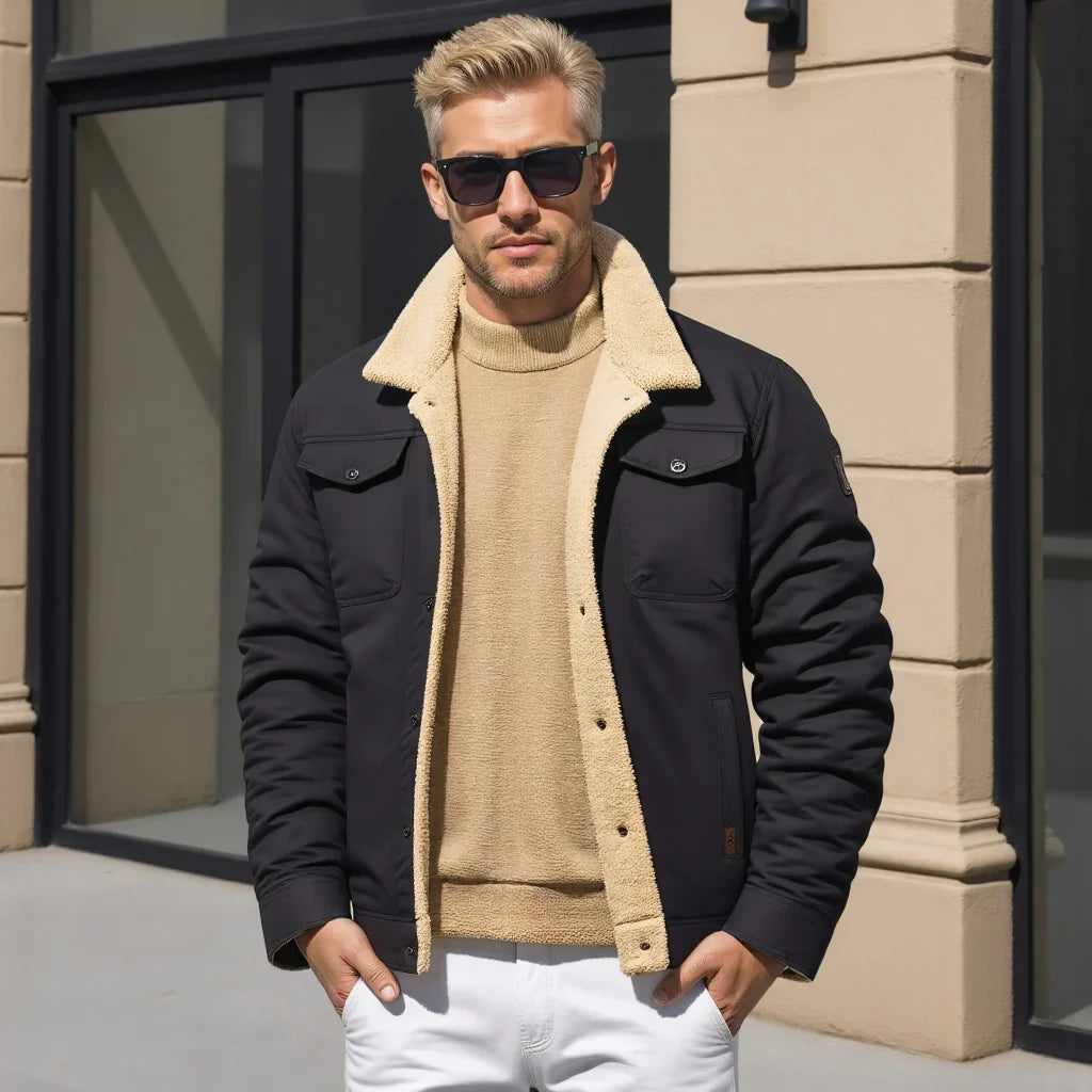 Levoire | Veste Bomber De Collecte De Vin Pour Hommes