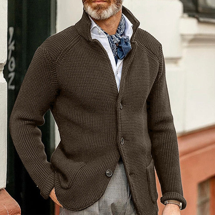 Levoire | Cardigan, Avec Motif En Losange Café