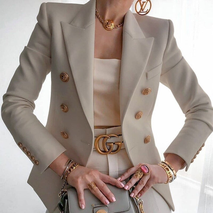 Levoire | Luxus Bleiseri Khaki