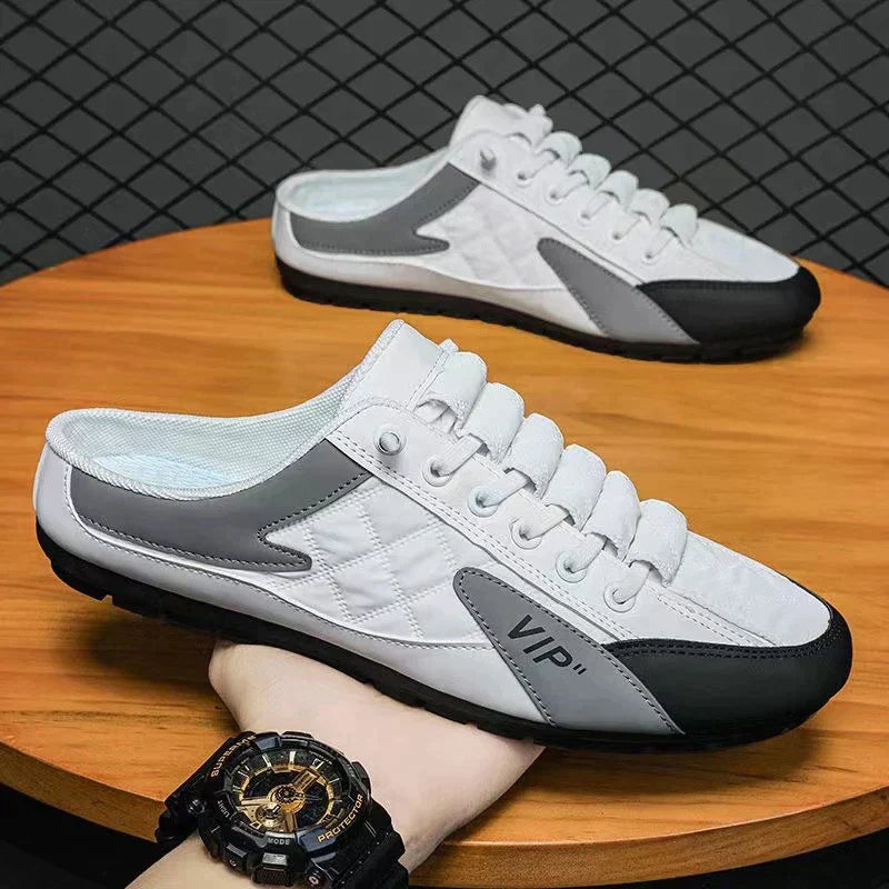 Levoire | Chaussures Slip-On Orthopédiques Pour Hommes Blanc