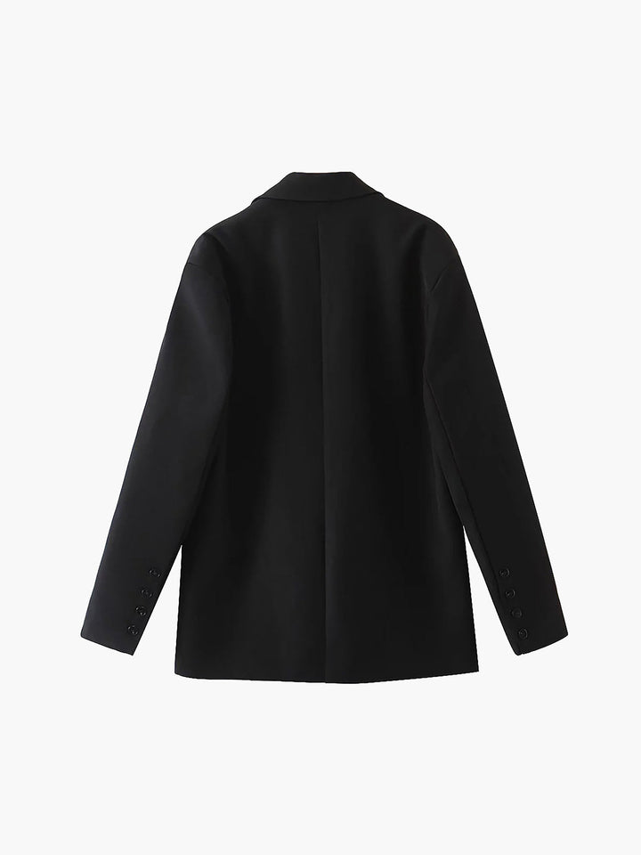 Levoire | Blazer Long Tendance En Grande Taille Pour Femmes