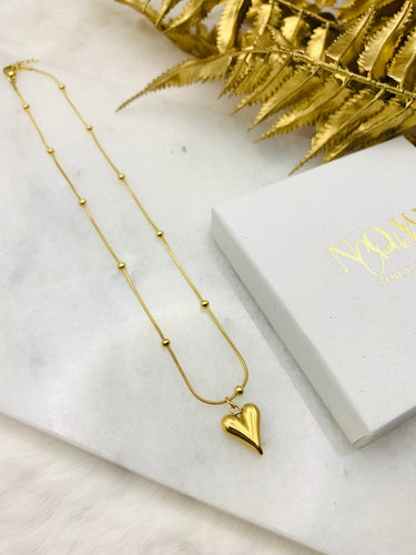 Levoire | Collier Pendentif Cœur Élégant