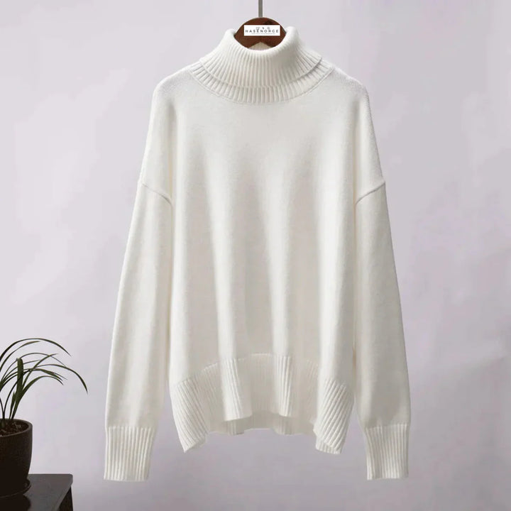 Levoire | Pull en tricot pour femmes Blanc