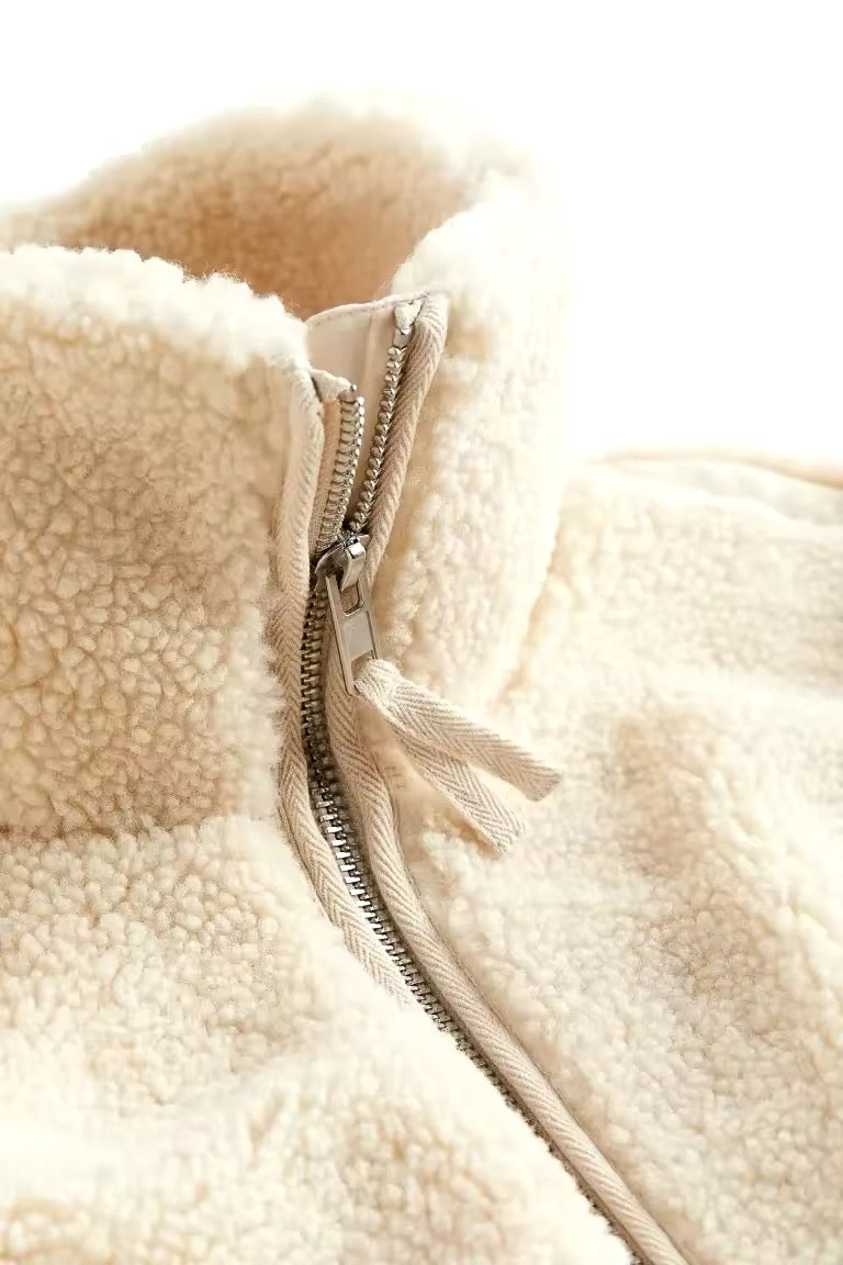 Levoire | Veste En Polaire Douillette Avec Fermeture Éclair Intégrale