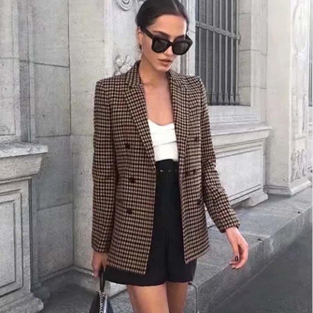 Levoire | Blazer Surdimensionné De Style Rétro Pour Femmes