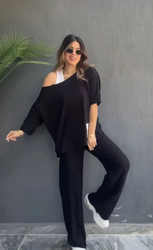 Levoire | Ensemble 3 Pièces Pour Femmes Noir