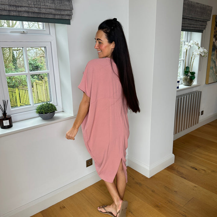Levoire | Robe Midi Avec Décolleté En V