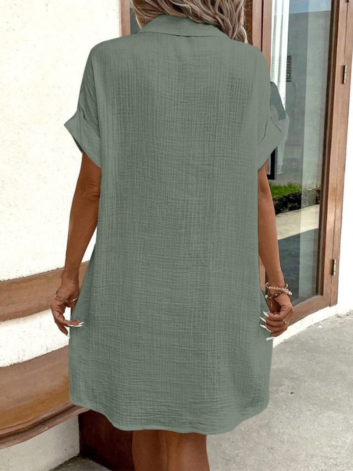 Levoire | Robe En Lin Élégante Et Décontractée