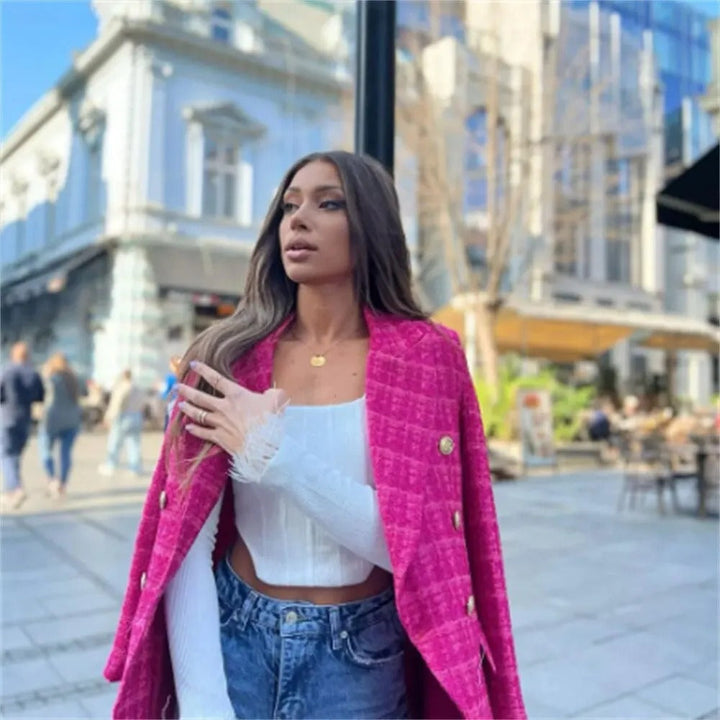Levoire | Blazer Surdimensionné Moderne Teinté Pour Femmes