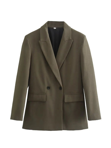 Levoire | Blazer Long Tendance Grande Taille Pour Femmes
