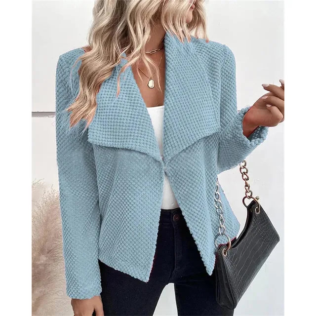 Levoire | Manteau Blazer Moderne Pour Femmes Bleu
