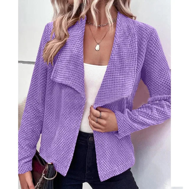Levoire | Manteau Blazer Moderne Pour Femmes Lila