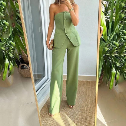 Levoire | Ensemble élégant pour femme Vert