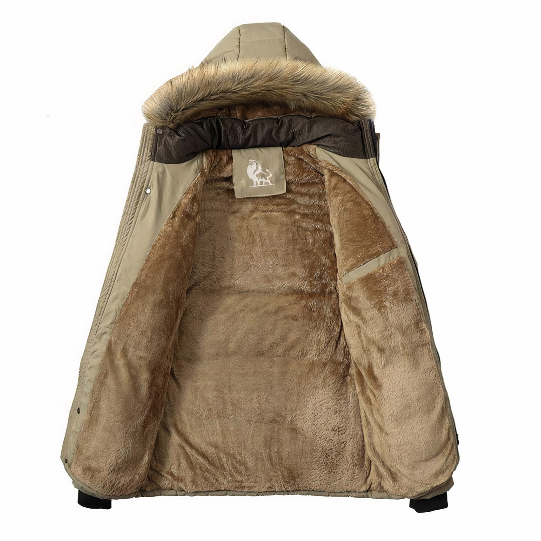 Levoire | Parka avec Doublure Douillette et Capuche Amovible pour l'Hiver