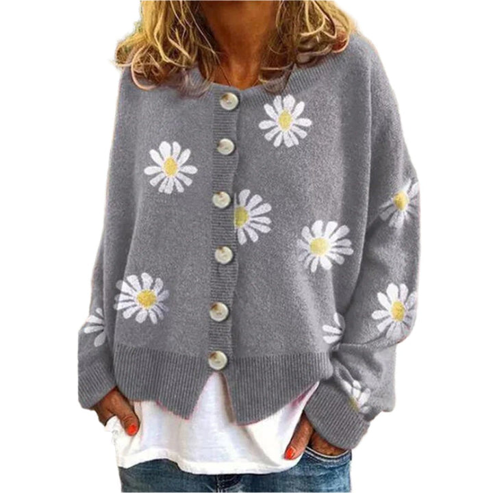 Levoire | Gilet Tricoté Chaud Gris
