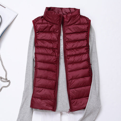 Levoire | Chaud, Léger, Gilet Sans Manches En Duvet Pour Femmes