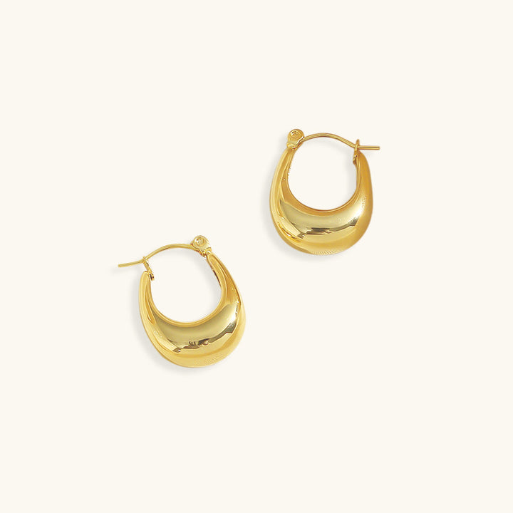Levoire | Boucles D'Oreilles Renkaat Or jaune