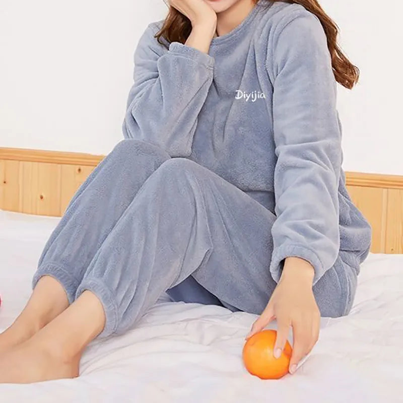 Levoire | Ensembles en velours pour femmes Bleu
