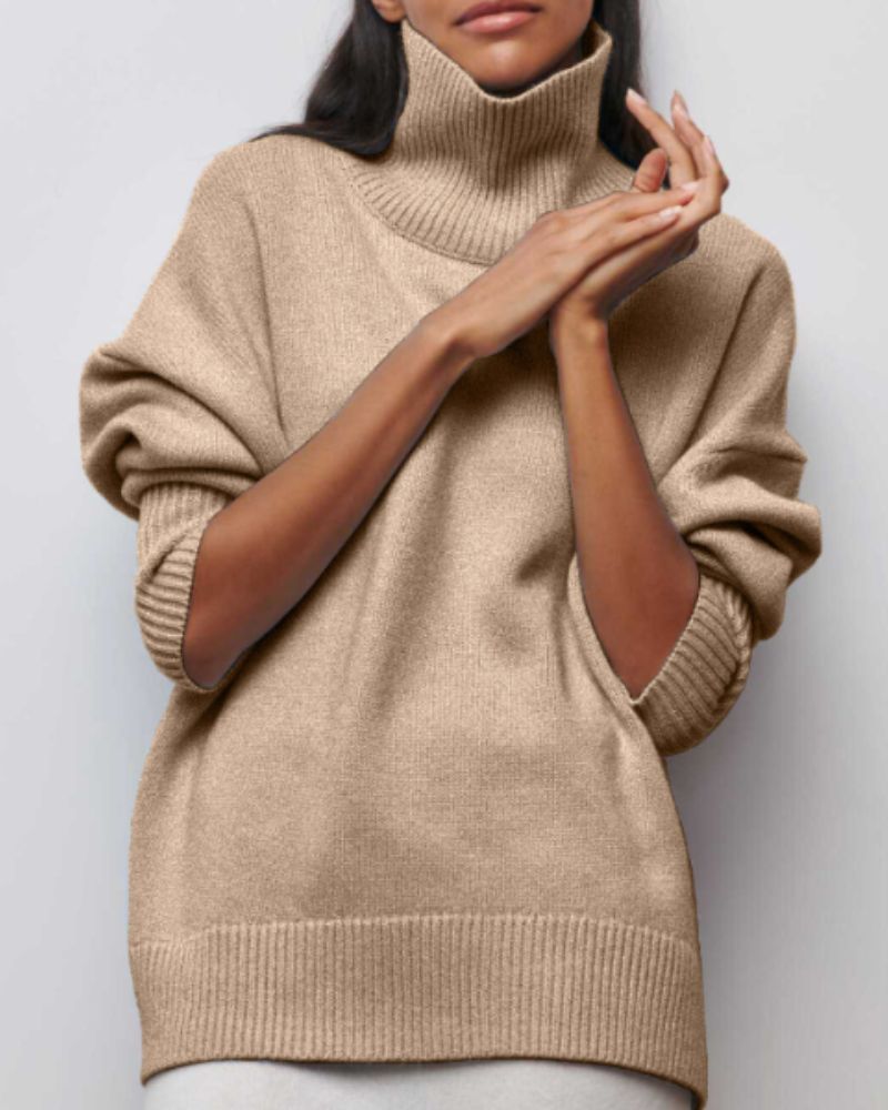 Levoire | Kauluspusero Naisille Khaki