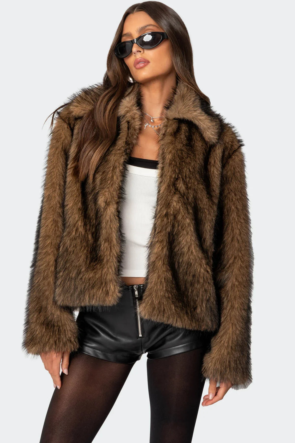 Levoire | Femme Veste En Fausse Fourrure
