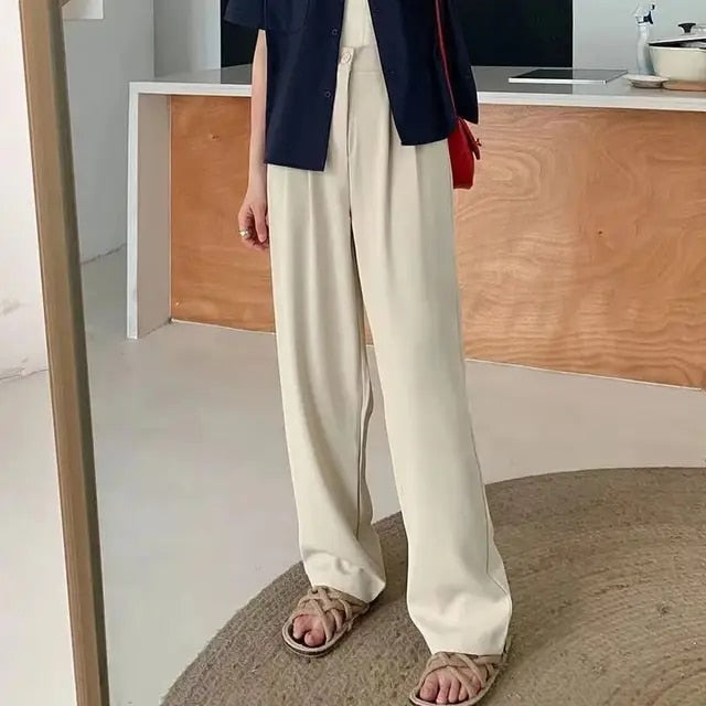 Levoire | Pantalon Élegant Avec Jambes Évasées