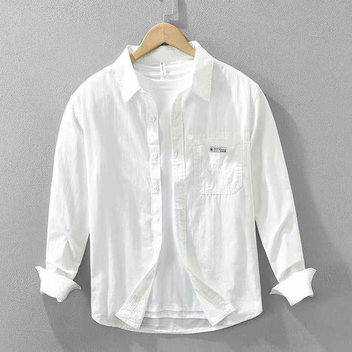 Levoire | Chemise En Coton Intemporelle Homme