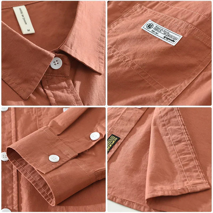 Levoire | Chemise En Coton Intemporelle Homme
