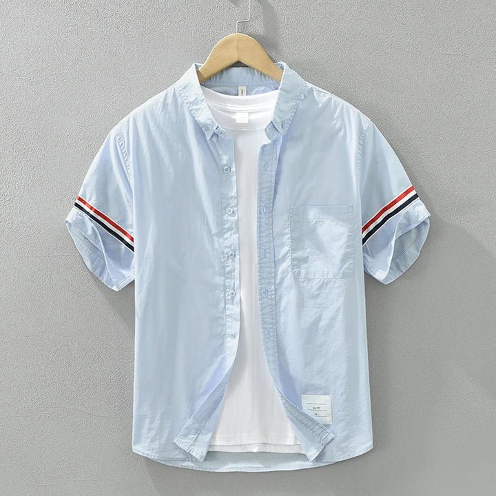Levoire | Chemise Decontractee Elegante Et Respirante Hommes Bleu ciel
