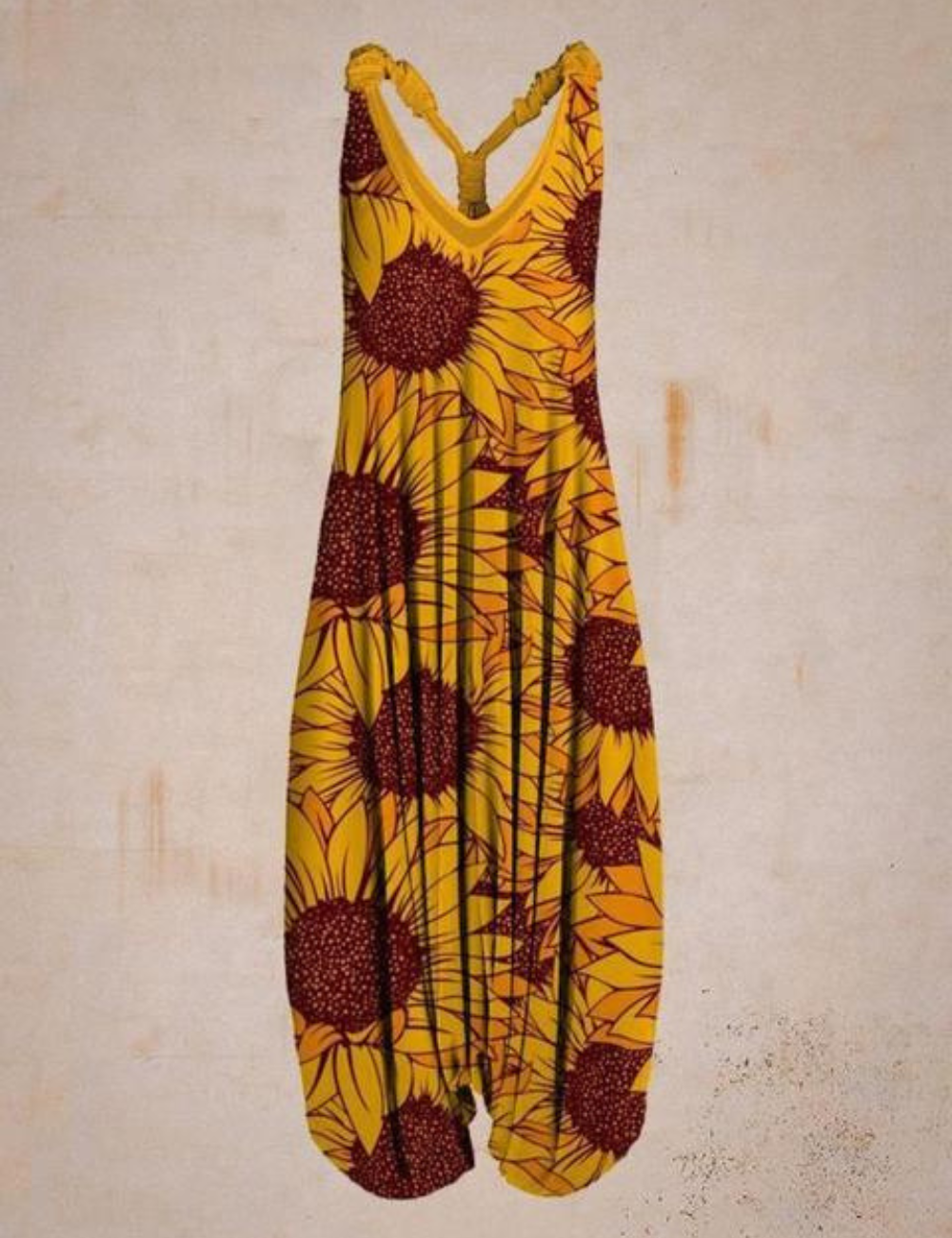 Levoire | Salopette D'Été Élégante Joune