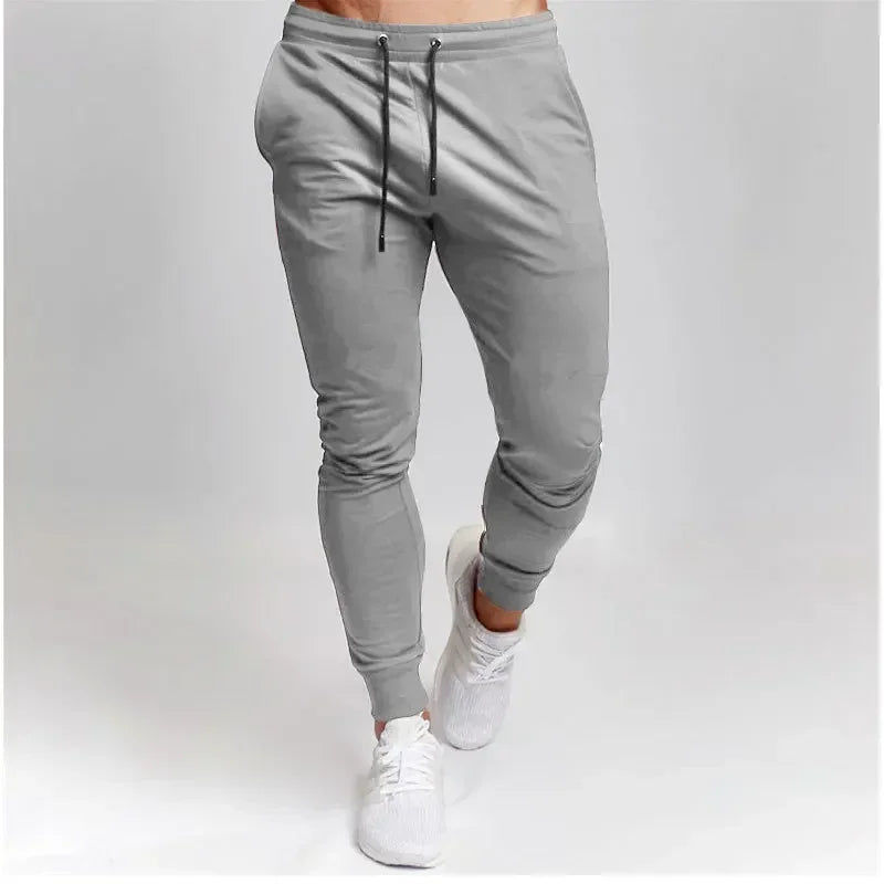 Levoire | Pantalon De Jogging Élastique Moderne Pour Hommes Gris