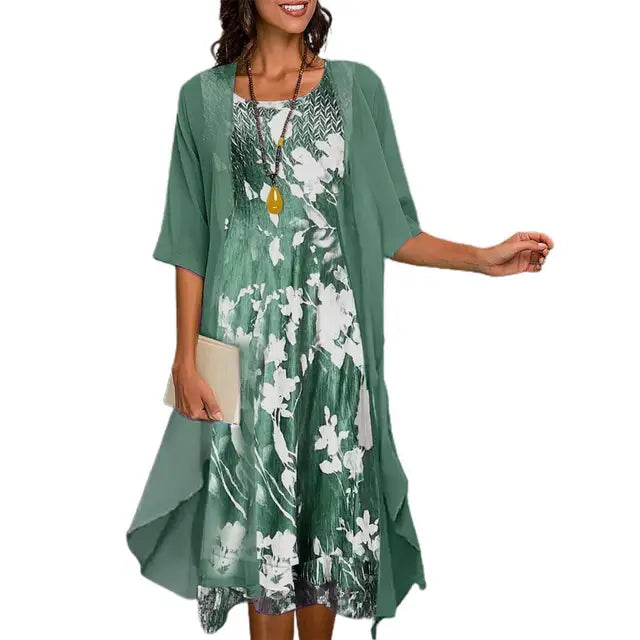 Levoire | Robe Cardigan De Soirée Pour Femmes - Midi