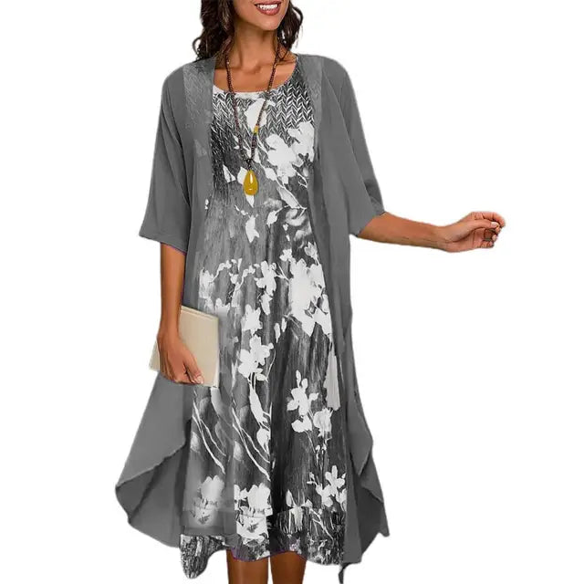 Levoire | Robe Cardigan De Soirée Pour Femmes - Midi