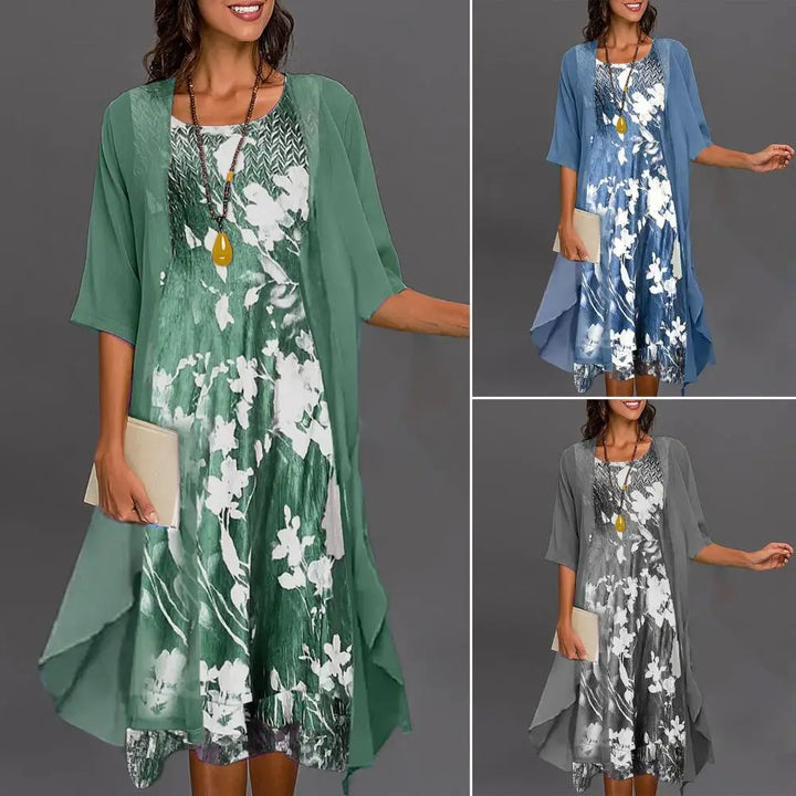 Levoire | Robe Cardigan De Soirée Pour Femmes - Midi