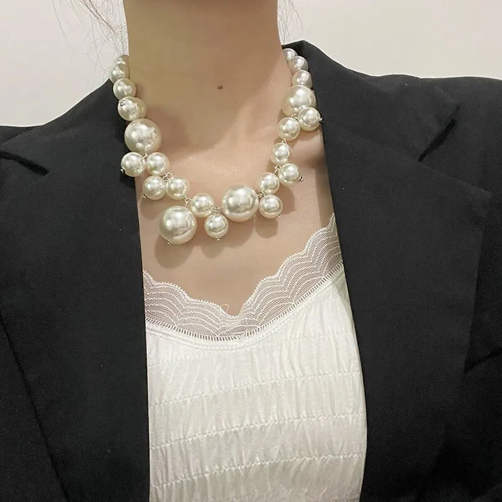 Levoire | Collier Chunky Luxe Avec Détail En Goutte Champagne