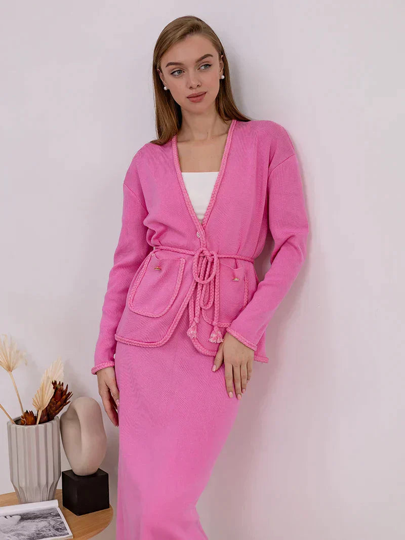 Levoire | Gilet Et Jupe Set