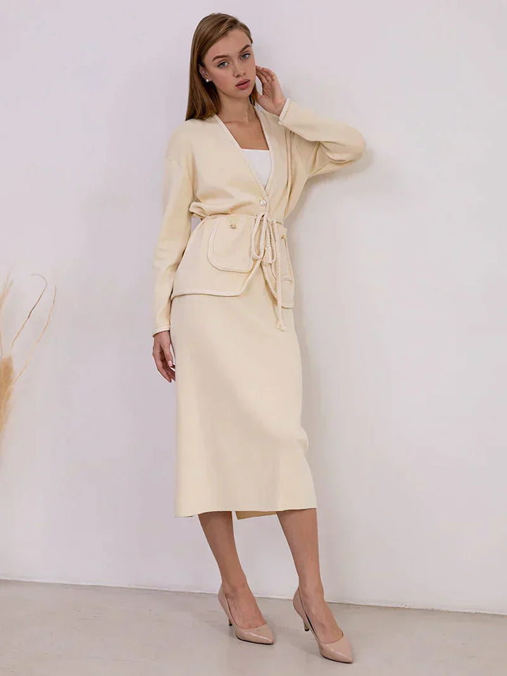 Levoire | Gilet Et Jupe Set