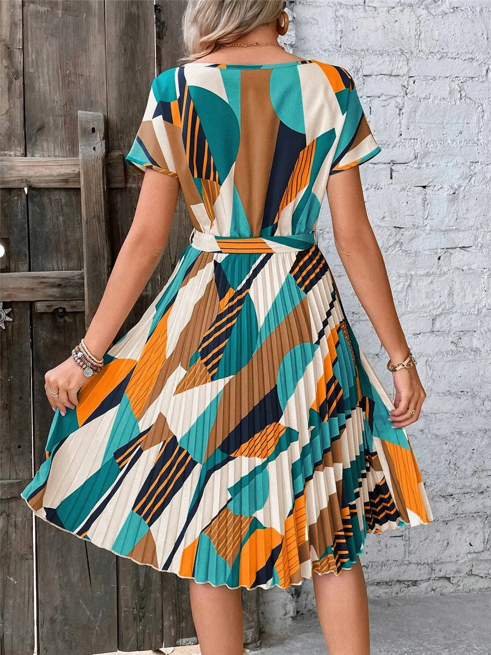 Levoire | Robe élégante imprimée