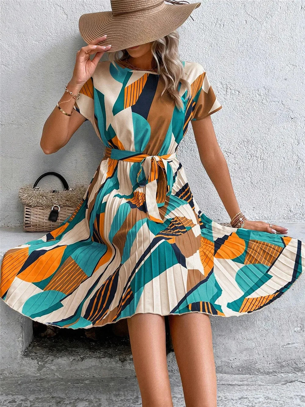 Levoire | Robe élégante imprimée